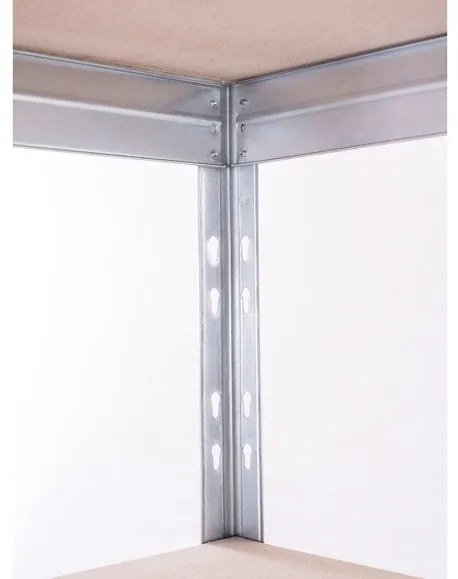 AR Shelving Regál s 4 policami Rivet, 180 x 120 x 45 cm, pozinkovaný (100275038)