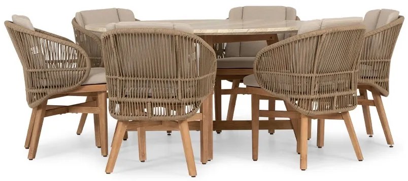 Jedálenský záhradný nábytok MALI 150