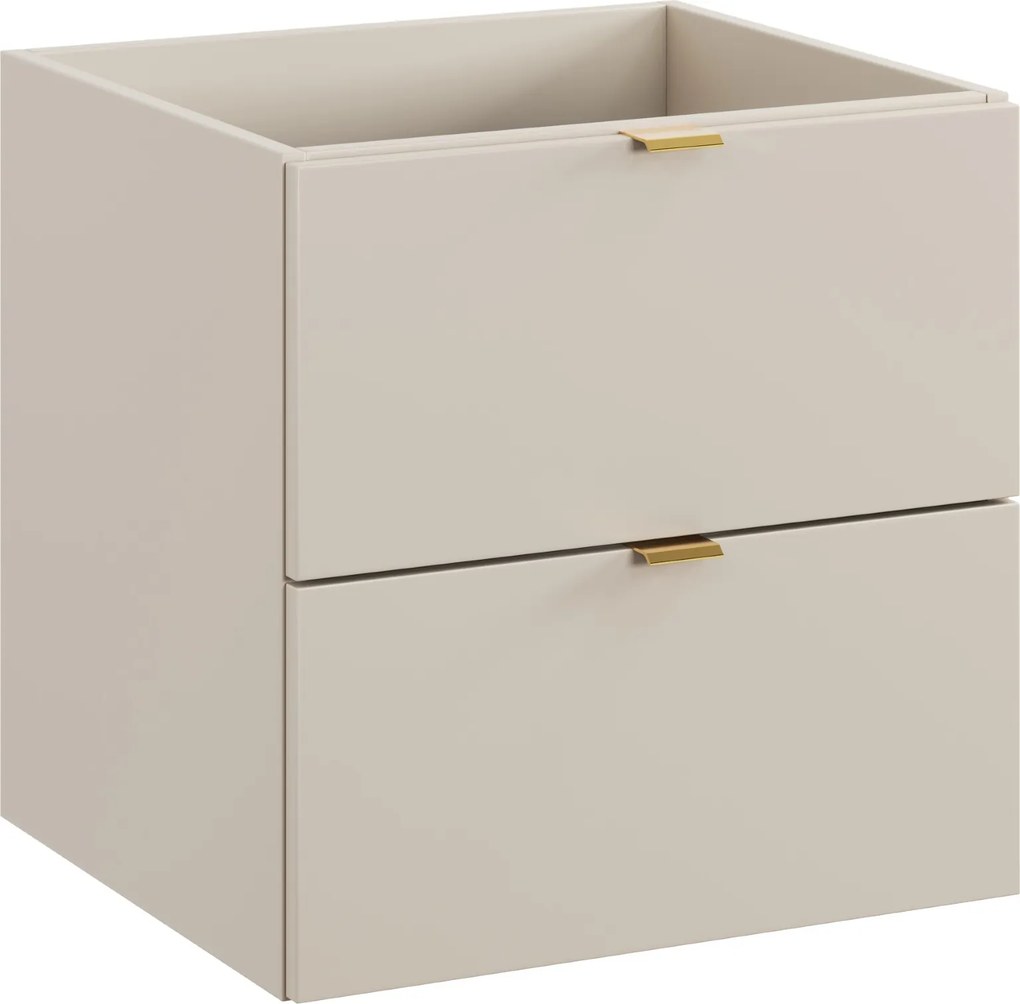Comad Kúpeľňová skrinka pod umývadlo Dalia Cashmere 50 kašmír