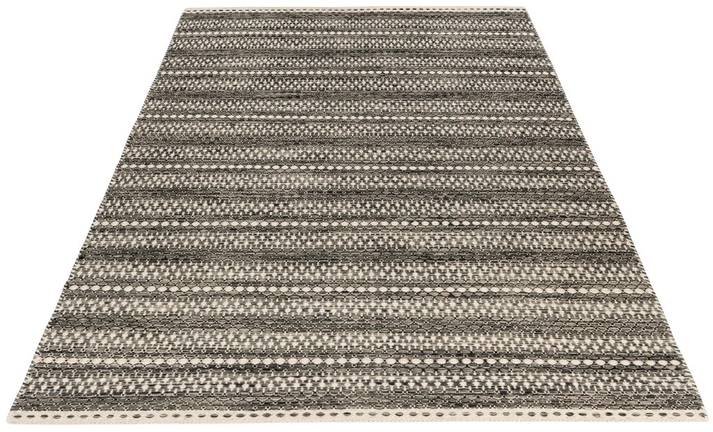 Obsession, Ručne viazaný kusový koberec Jaipur 335 Grey, 80x150, šedá, obývacia izba