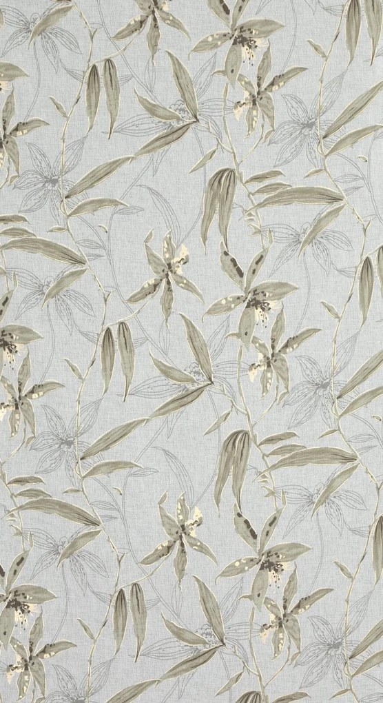 ZÁVES NA KRÚŽKOCH PATI 140X250 CM KVETY