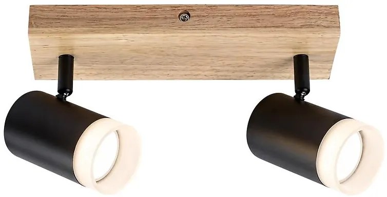 Stropné bodové svietidlo TORAS GU10 2XMAX 5W LS2