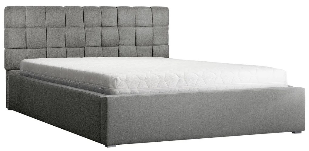 Čalúnená posteľ s rolovateľným roštom Kinec, Rozmer postele: 140x200, Dostupné poťahy: Malmo 13 378