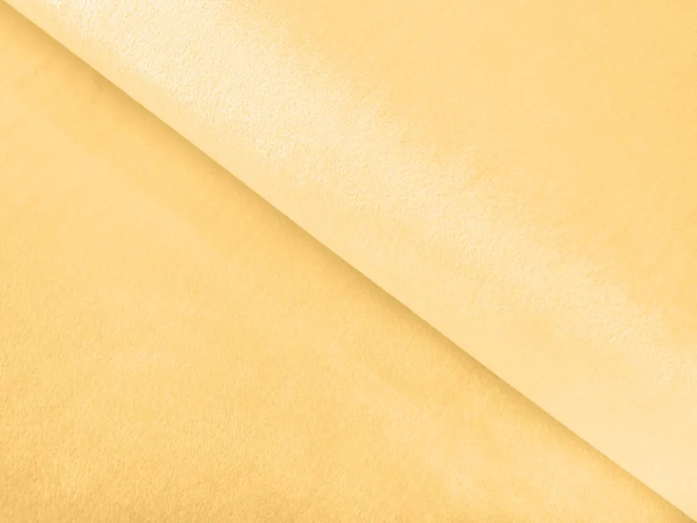 Biante Zamatová obliečka na vankúš SV-010 Svetlo žltá 30 x 50 cm