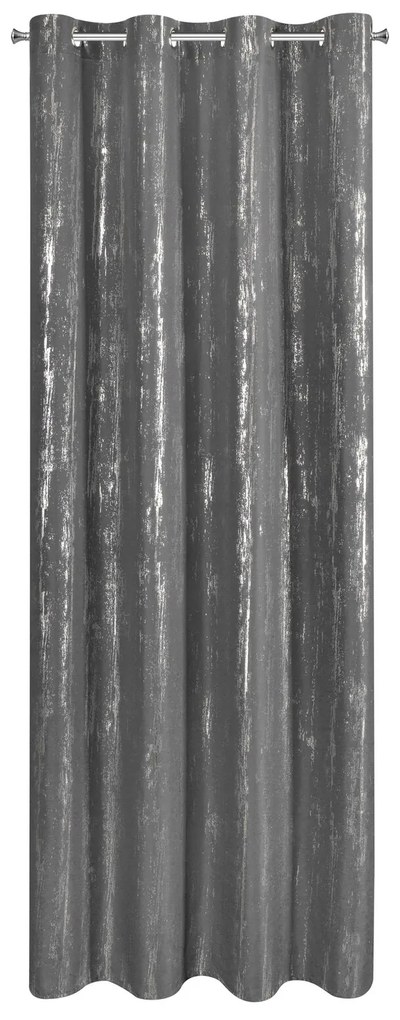ZÁVES NA KRÚŽKOCH LIBI 140X250 CM VZOROVANÁ
