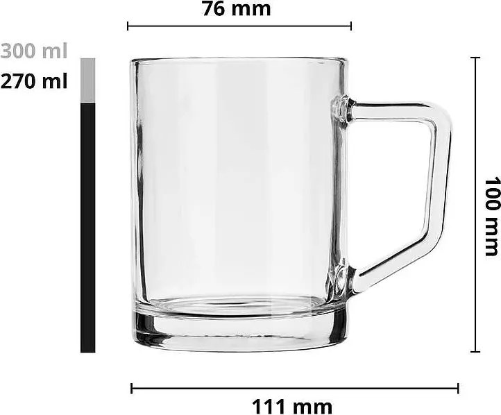 Glasmark Hrnčeky Nico 300 ml 6 ks