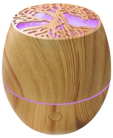 Winner Group - LED RGB ultrazvukový aróma difuzér a zvlhčovač vzduchu 120 ml