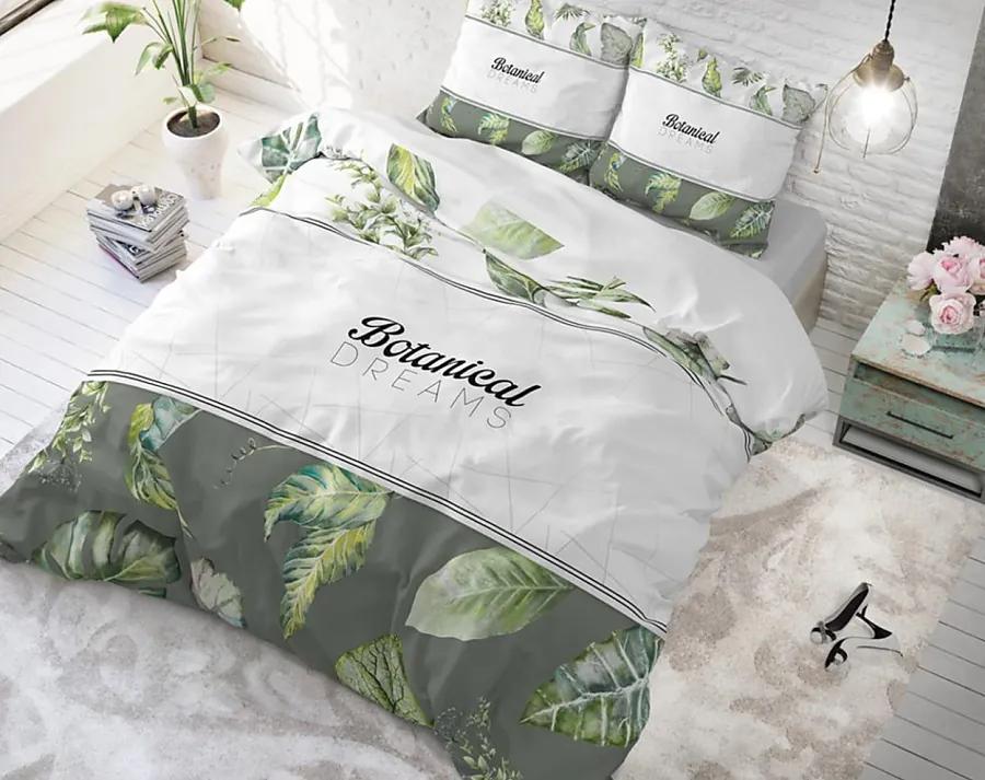 Bavlnené obliečky na posteľ Botanical 160x200cm