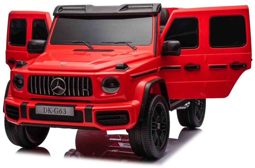 Elektrické autíčko Mercedes G63 AMG 4x200W XXL - červené