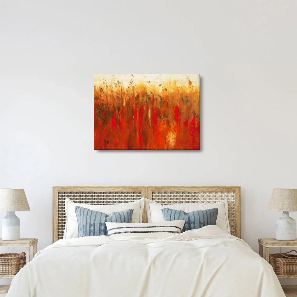 Obraz maľované abstrakcie (70x50 cm)