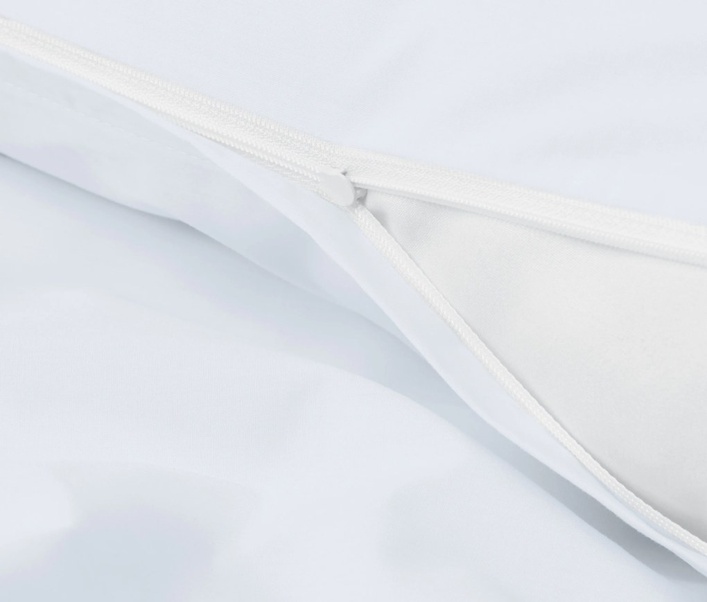 Posteľná bielizeň z perkálu, biela, štandardná veľkosť