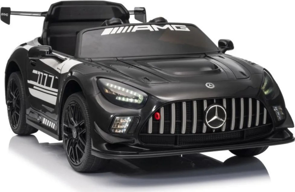 LEAN CARS Elektrické autíčko Mercedes AMG GT3, čierne