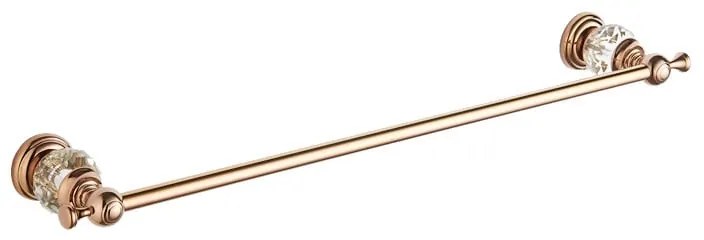 Mexen príslušenstvo, ESTELA držiak na uteráky 1-radový, ružové-zlato, 7011524-60