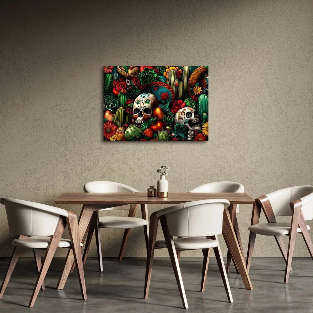 Obraz - Mexický koncept (70x50 cm)