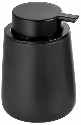 AQUALINE 08136 Nero dávkovač mydla na postavenie 350 ml, čierna