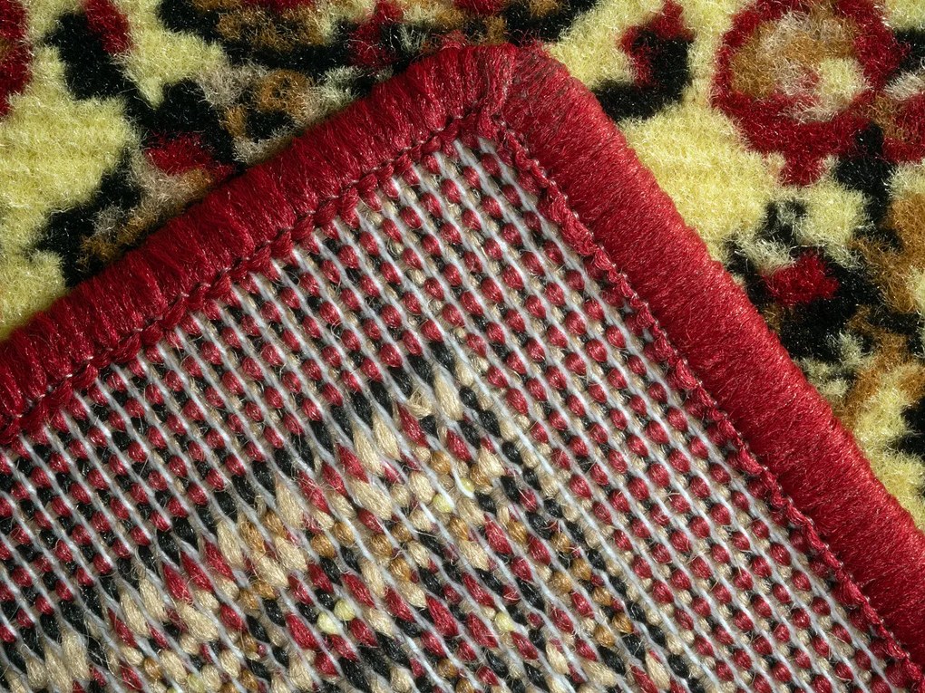 Spoltex, Kusový koberec Samira New Red 12002-011, 120x170, červená, chodba / predsieň