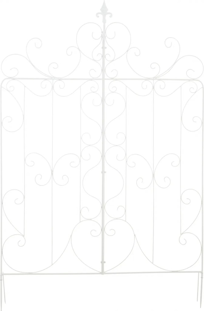Mriežka na popínavé rastliny Mandevilla - 133 x 99 cm - Biela