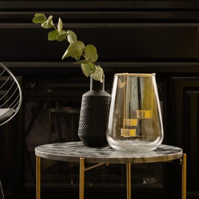 Svietnik GALIA zlatý 980361