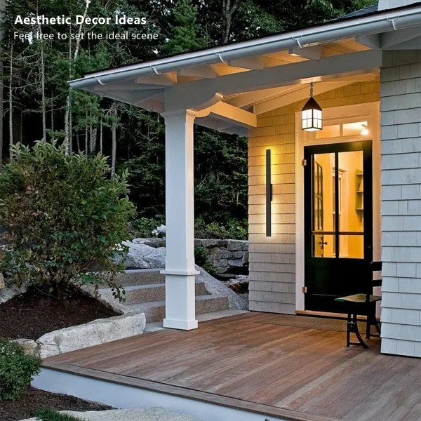 Brilagi - LED vonkajšie nástenné svietidlo LUNA LED/24W/230V 4000K IP65 čierna