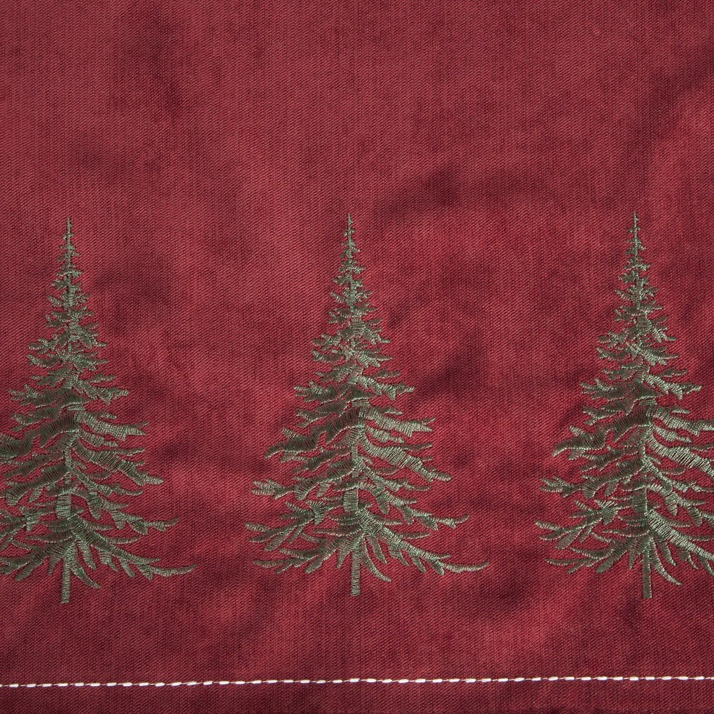 EUROFIRANY VIANOČNÝ BEHÚŇ NA STÔL HEMLOCK 40X183 CM VZOROVANÝ