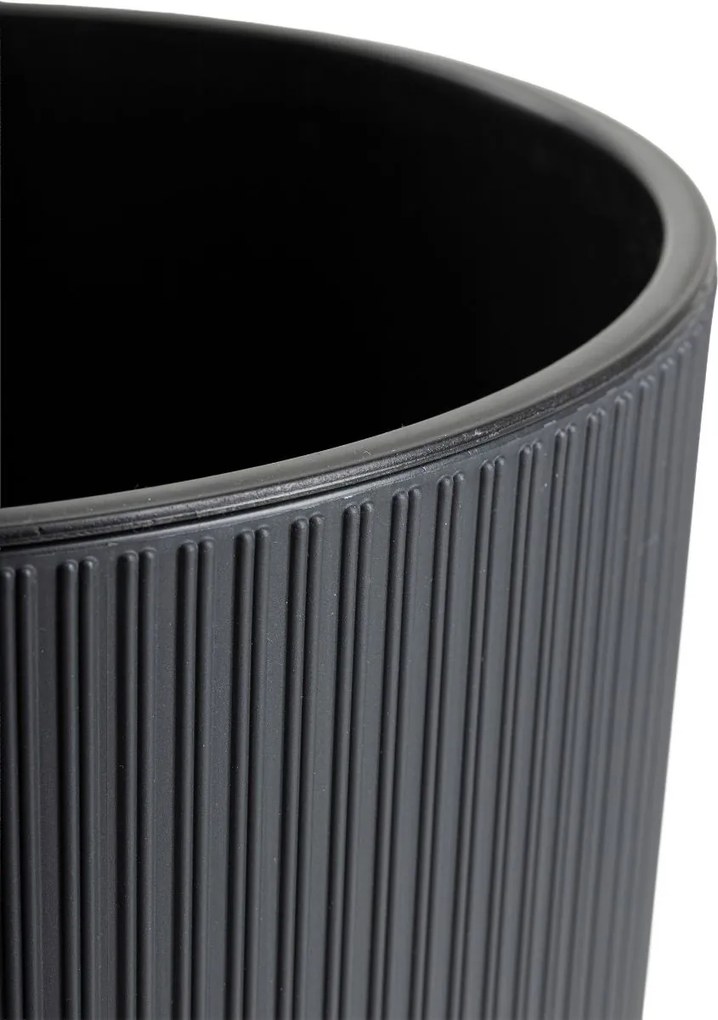 Sada 2 ks květináčů URBANIKA ECO antracitová