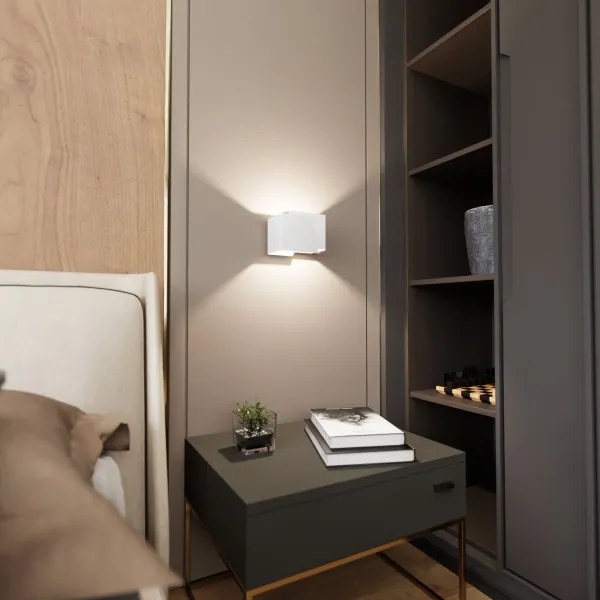 Nástenné svietidlo FROST 1xG9/8W/230V biela