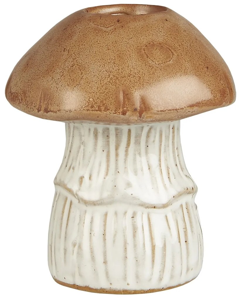 Ib Laursen Keramický svietnik Mushroom Matt