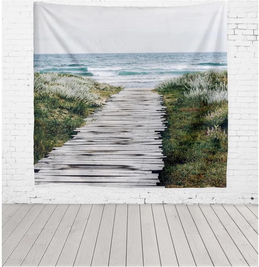 Tapiséria z mikrovlákna Really Nice Things Beach Way, 140 × 140 cm