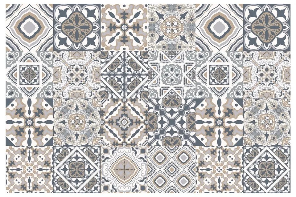 Sada 24 dekoratívnych samolepiek na stenu Ambiance Giacomo, 15 × 15 cm