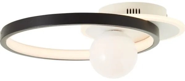 Brilliant - LED Stmievateľné stropné svietidlo ATLANTA LED/24W/230V čierna/biela