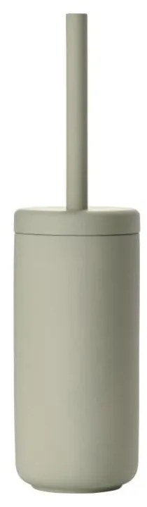 Sivozelená toaletná kefa z kameniny Zone Eucalyptus