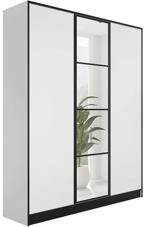 Skriňa Eden 3d 157 Biela 1