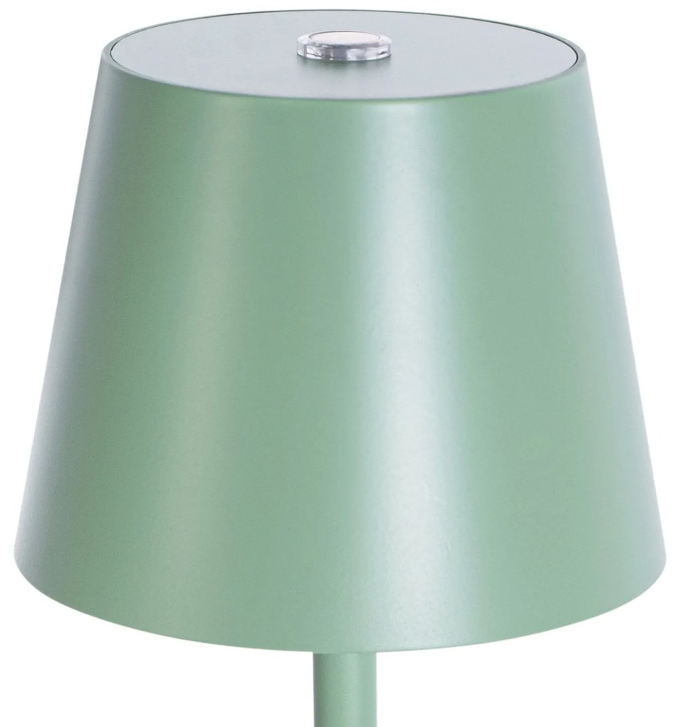 Toolight Toolight, dotyková LED nočná stolná lampa 5W, 3 farby svetla, USB napájanie, APP1368-T GREEN, svetlá zelená, OSW-08630