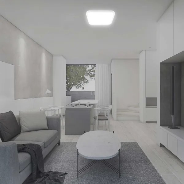 LED Kúpeľňové stropné svietidlo LED/24W/230V 6500K IP44 biela