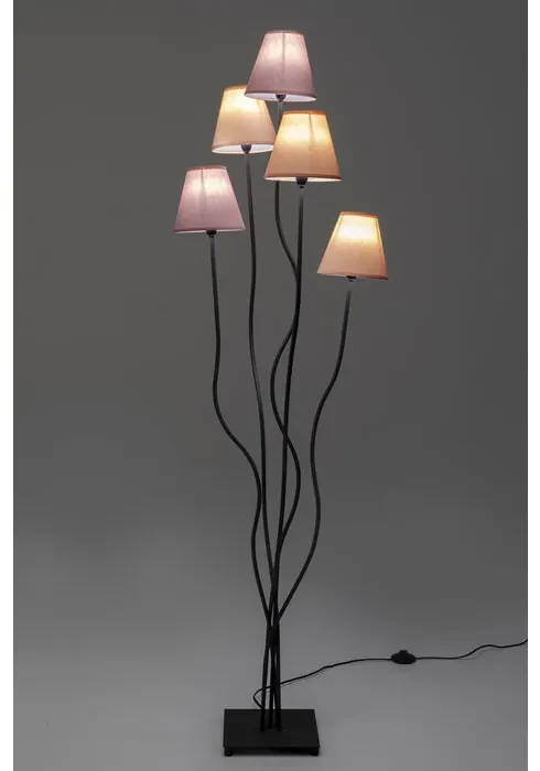 InternetovaZahrada - Kare Design Stojaca lampa Flexible Berry Cinque