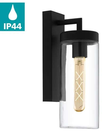 Eglo 97261 - Vonkajšie nástenné svietidlo BOVOLONE 1xE27/60W/230V