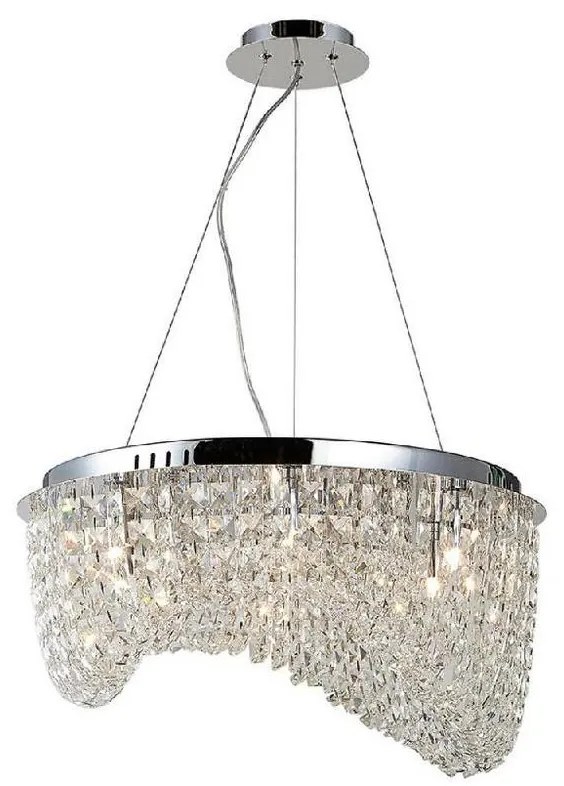 Azzardo AZ1284 - Krištáľový luster na lanku CARMEN 6xG9/40W/230V