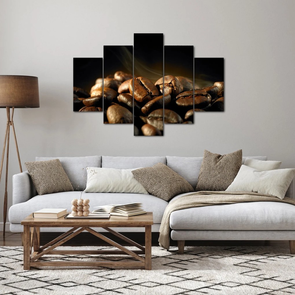 Obraz - Kávové zrná (150x105 cm)