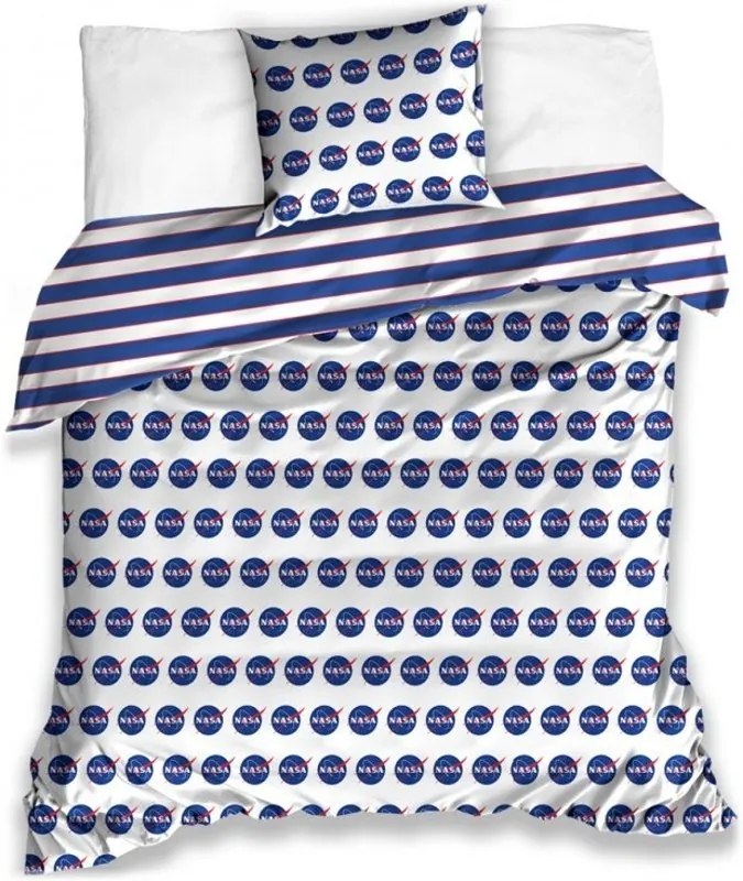 Saténové posteľné obliečky NASA - 100% bavlna -, 70x90 cm + 140x200 cm