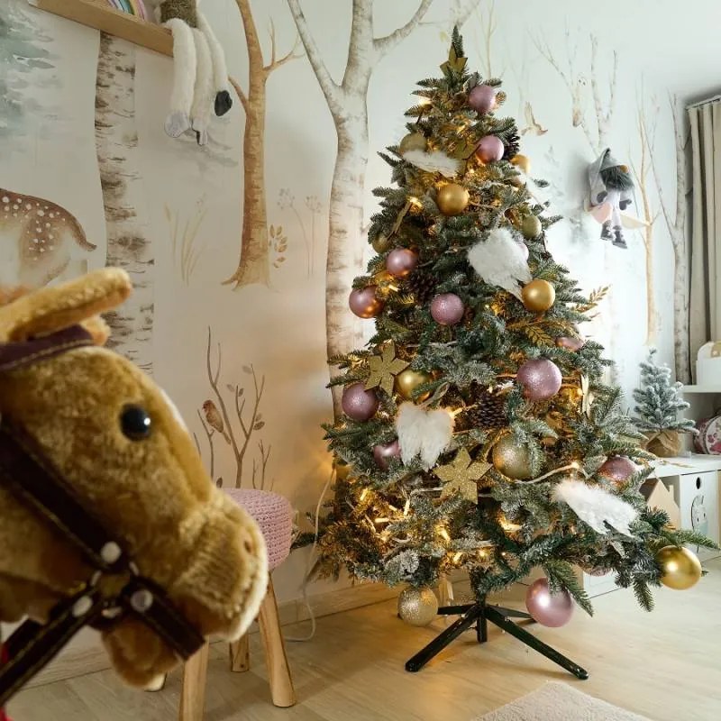 DECOLED Anjelské krídla, 10 x 15 cm, biele