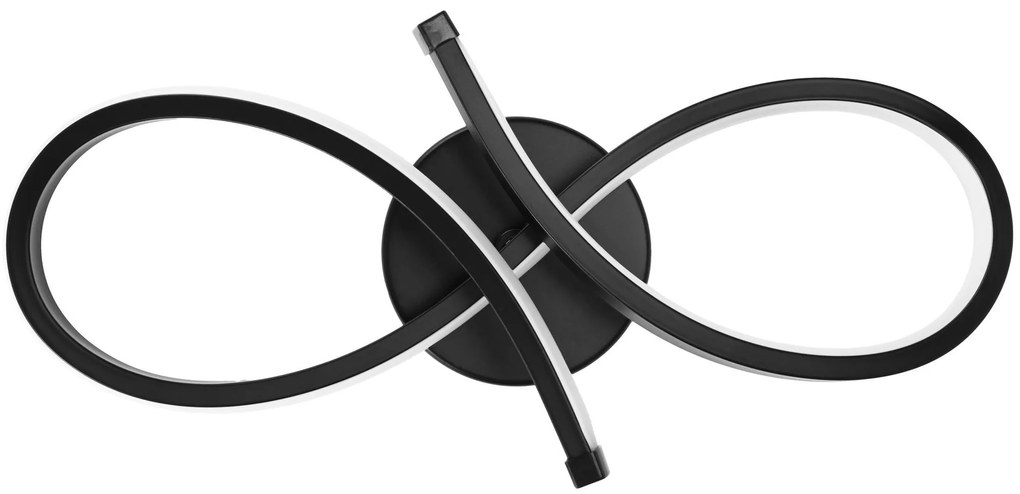 Nástenná LED lampa APP1050-W čierna