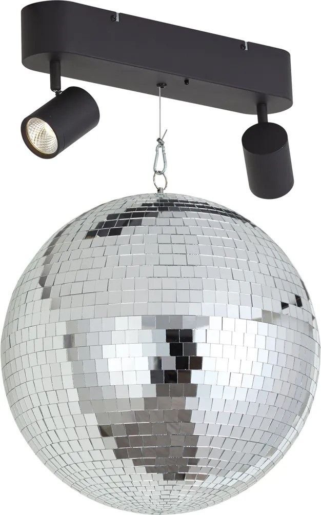 Retro závesná lampa Disko guľa Vrátane LED 2-svetelná s diaľkovým ovládaním - Discoball