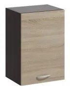 Kuchynská linka VALERIA 240 cm dub sonoma/hnedá