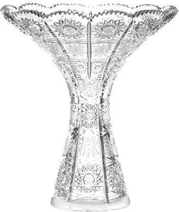 Bohemia Crystal Brúsená váza 80080/57001/155mm
