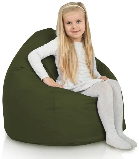 Sedací vak BAG Sako L Nylon Vodeodolný Farba: 8.Tm.Zelený