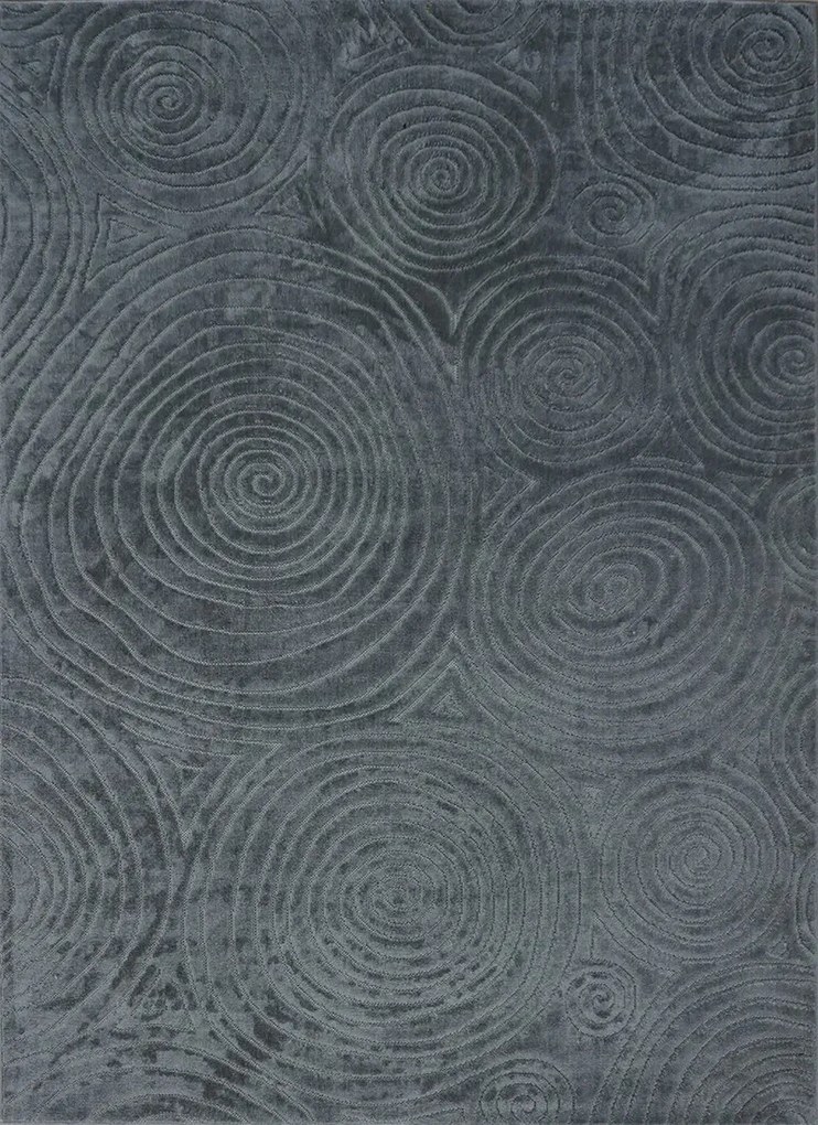 BE Koberec Kolekcia Zen Garden 2404 DARK GREY – sivý obdĺžnikový Rozmer: 200x290 cm