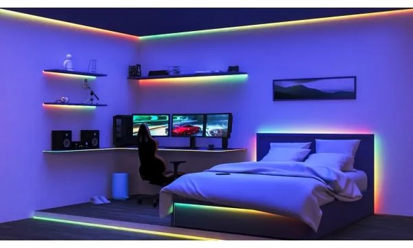 WiZ - LED RGBIC Stmievateľný pásik 10m LED/21W/230V 2700-6500K Wi-Fi