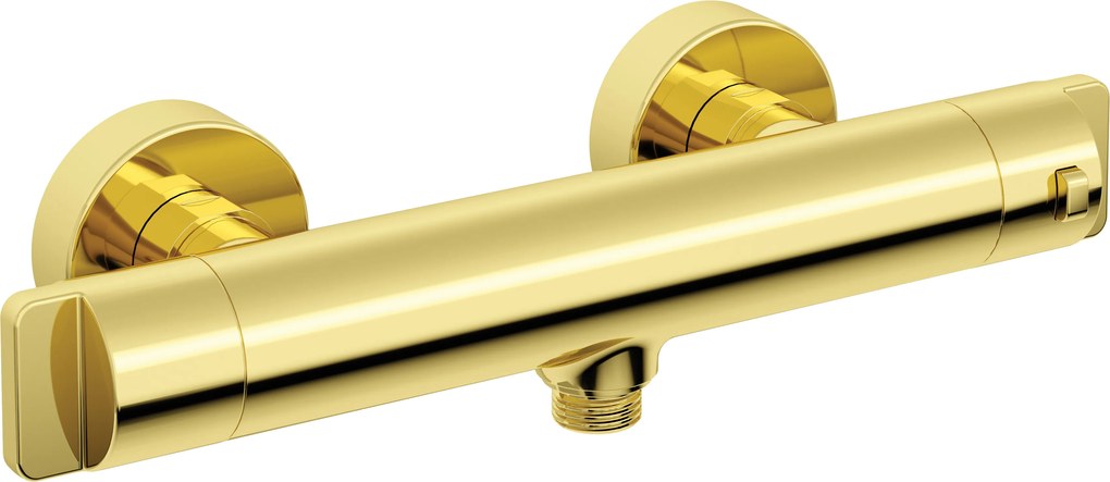 Deante Cascada, nástenná sprchová batéria, zlatá lesklá, DEA-BCH_Z4BT