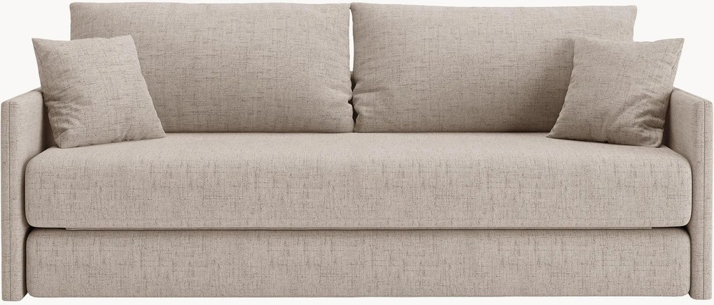 Ženilková rozkladacia pohovka Shannon (3-miestna), Š 209 cm