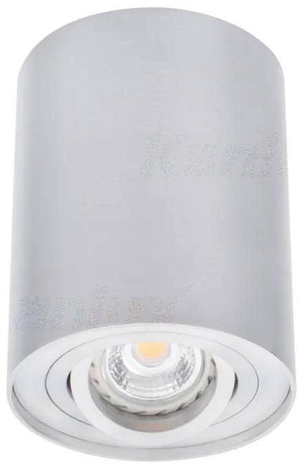 KANLUX Stropné bodové osvetlenie DORO 50, 1xGU10, 25W, 95mm, okrúhle, hliníkové